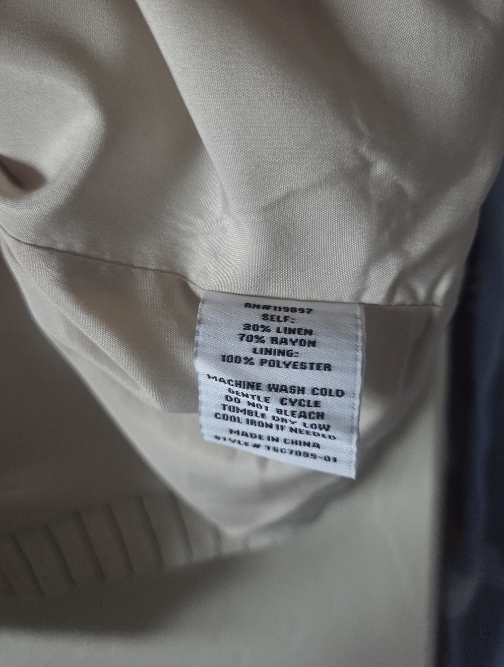 19 Cooper Pinstriped Button-Up Vest - Picture 6 of 6